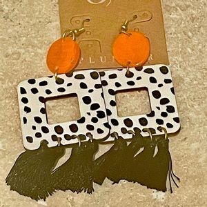 NWT Plunder Minnie Bracelet & Polk-A-Dot Earrings